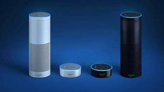 Amazon's Echo devices are powered by its Alexa artificial intelligence.